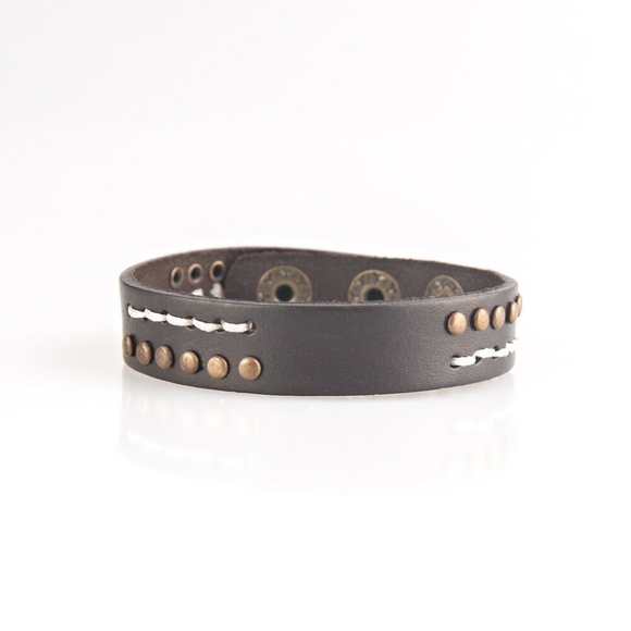 Mens Leather Bracelet